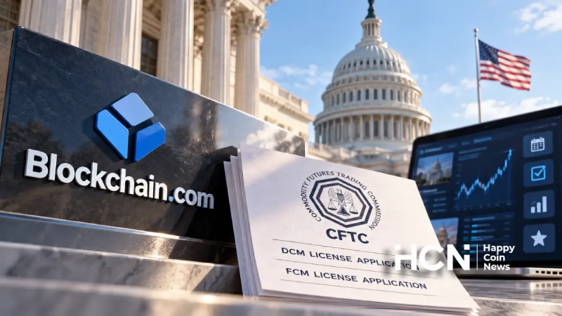 Blockchain.com подала заявку в CFTC на лицензии для рынков предсказаний и деривативов
