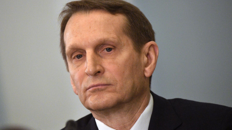 Нарышкин назвал главной задачей в Сирии обеспечение безопасности россиян