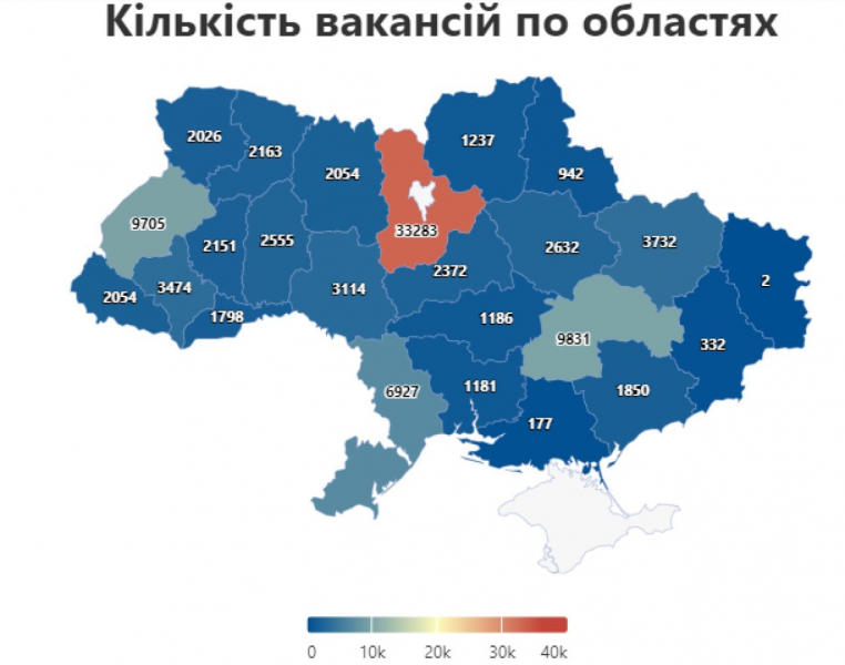 Робота-2023: кого насамперед шукали роботодавці в серпні - в яких регіонах найбільше вакансій