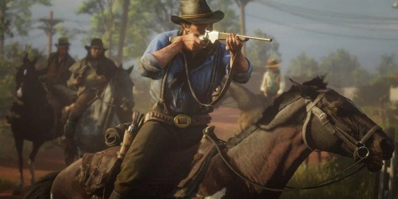 Розплата за злочини. Гравець у Red Dead Redemption 2 зв’язав і кинув під поїзд усю свою банду